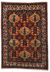 Bakhtiar Collectible Matta 105X148 Mörkröd/Röd Ull, Persien/Iran Carpetvista