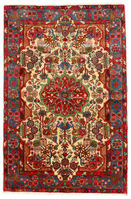 絨毯 オリエンタル ナハバンド オールド 159X240 レッド/茶色 (ウール, ペルシャ/イラン)
