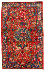 157X250 絨毯 オリエンタル ナハバンド オールド レッド/ダークピンク (ウール, ペルシャ/イラン) Carpetvista