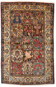 108X170 絨毯 オリエンタル バクティアリ Collectible 茶色/ベージュ (ウール, ペルシャ/イラン) Carpetvista