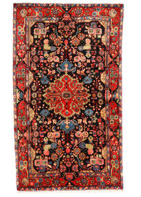  Orientalsk Nahavand Old Tæppe 150X258 Rød/Brun Uld, Persien/Iran Carpetvista
