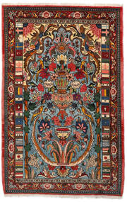  Bakhtiari Collectible Rug 103X158 Persian Wool Brown/Beige Small Carpetvista