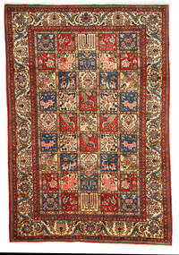  204X294 Medallion Bakhtiari Collectible Rug Wool, Carpetvista