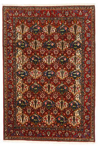  Orientalsk Bakhtiar Collectible Teppe 207X300 Brun/Mørk Rød Ull, Persia/Iran Carpetvista