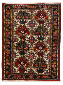 110X142 Alfombra Bakhtiar Collectible Oriental Rojo Oscuro/Marrón (Lana, Persia/Irán)