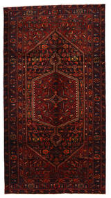 149X278 Zanjan Rug Oriental Dark Red/Red (Wool, Persia/Iran) Carpetvista
