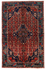  Oosters Koliai Vloerkleed 153X242 Rood/Donker Roze Wol, Perzië/Iran Carpetvista