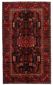 絨毯 ペルシャ ナハバンド 164X283 ダークレッド/レッド (ウール, ペルシャ/イラン)