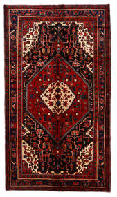 Nahavand Vloerkleed 160X280 Donkerrood/Rood Wol, Perzië/Iran Carpetvista