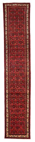 74X388 絨毯 オリエンタル ホセイナバード 廊下 カーペット 茶色/レッド (ウール, ペルシャ/イラン) Carpetvista