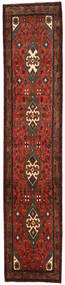  Orientalisk Lillian 80X390 Hallmatta Brun/Röd Ull, Persien/Iran Carpetvista