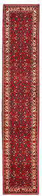  Persischer Hosseinabad Teppich 70X370 Läufer Rot/Braun (Wolle, Persien/Iran)