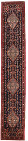 61X341 Senneh Orientalisk Hallmatta Mörkröd/Röd (Ull, Persien/Iran) Carpetvista