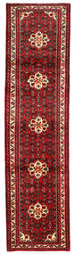 Tappeto Orientale Hosseinabad 83X267 Passatoie Marrone/Rosso (Lana, Persia/Iran)