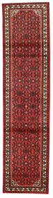 Tappeto Orientale Hosseinabad 71X293 Passatoie Marrone/Rosso (Lana, Persia/Iran)
