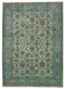 245X337 絨毯 オリエンタル アフガン Exclusive グリーン/グレー (ウール, アフガニスタン)