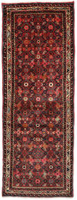 Hosseinabad Matot Matto 70X188 Käytävämatto Tummanpunainen/Punainen Villa, Persia/Iran Carpetvista