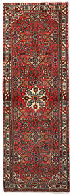 絨毯 ホセイナバード 70X201 廊下 カーペット 茶色/レッド (ウール, ペルシャ/イラン)