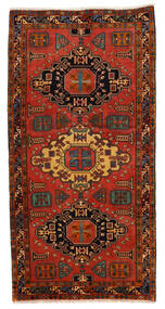 絨毯 オリエンタル アルデビル 148X293 廊下 カーペット 茶色/レッド (ウール, ペルシャ/イラン)