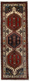  Persischer Ardebil Teppich 70X195 Läufer Braun/Beige (Wolle, Persien/Iran)