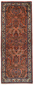 絨毯 オリエンタル サルーク 72X190 廊下 カーペット ダークレッド/レッド (ウール, ペルシャ/イラン)