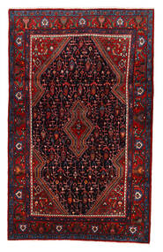 Oosters Nahavand Vloerkleed 127X204 Donker Roze/Rood Wol, Perzië/Iran Carpetvista