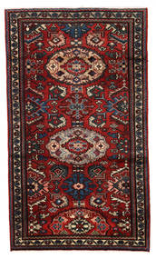 Lillian Rug 116X200 Dark Red/Brown Wool, Persia/Iran Carpetvista