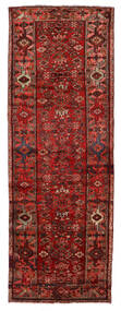 Hamadan Teppich 107X311 Läufer Rot/Braun Wolle, Persien/Iran Carpetvista