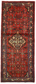  Persischer Hamadan Teppich 82X197 Läufer Rot/Braun (Wolle, Persien/Iran)
