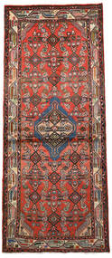  Persischer Hamadan Teppich 80X192 Läufer Rot/Braun (Wolle, Persien/Iran)