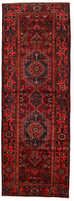 Hamadan Rug 104X298 Runner
 Dark Red/Red Wool, Persia/Iran Carpetvista