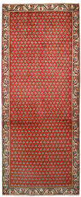 79X197 絨毯 オリエンタル サルーク Mir 廊下 カーペット レッド/茶色 (ウール, ペルシャ/イラン) Carpetvista