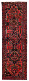  Oriental Hamadan Rug 98X298 Runner
 Dark Red/Red Wool, Persia/Iran Carpetvista