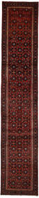  Persisk Hosseinabad Teppe 75X392Løpere Brun/Mørk Rød (Ull, Persia/Iran)