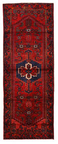 絨毯 ペルシャ ハマダン 110X297 廊下 カーペット ダークレッド/レッド (ウール, ペルシャ/イラン)