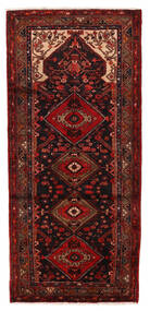  Persian Hamadan Rug 118X236 Dark Red/Red (Wool, Persia/Iran)