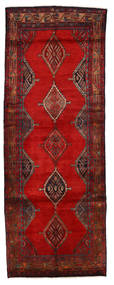 101X273 Alfombra Hamadan Oriental De Pasillo Rojo/Rojo Oscuro (Lana, Persia/Irán) Carpetvista
