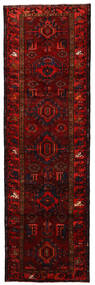 117X378 Alfombra Oriental Hamadan De Pasillo Rojo Oscuro/Rojo (Lana, Persia/Irán) Carpetvista