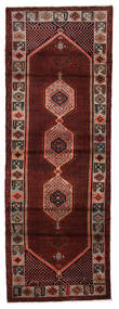 Hamadan Matta 107X300 Hallmatta Mörkröd/Röd Ull, Persien/Iran Carpetvista