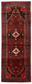 Hamadan Matta 107X297 Hallmatta Mörkröd/Röd Ull, Persien/Iran Carpetvista