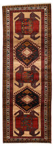  Persian Hamadan Rug 108X305 Brown/Dark Red Carpetvista