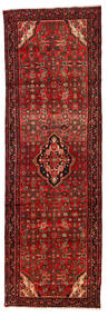 101X314 Dywan Hamadan Orientalny Chodnikowy Czerwony/Brunatny (Wełna, Persja/Iran) Carpetvista