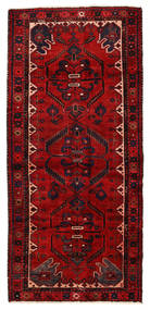  117X257 Hamadan Teppe Mørk Rød/Rød Persia/Iran Carpetvista