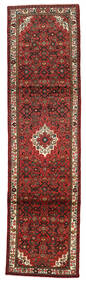 Hosseinabad 81X303 Hallmatta Röd/Brun Ull, Persien/Iran Carpetvista