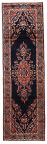  Orientalisk Mehraban 87X294 Hallmatta Mörklila/Röd Ull, Persien/Iran Carpetvista