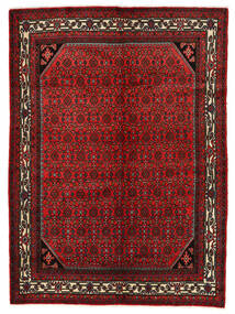 150X204 Alfombra Oriental Hosseinabad Marrón/Rojo (Lana, Persia/Irán) Carpetvista