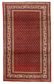  Orientalischer Sarough Mir Teppich 111X197 Rot/Braun Wolle, Persien/Iran Carpetvista