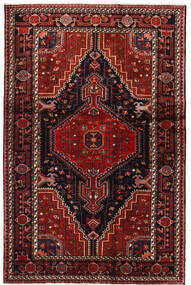  Persialainen Hamadan Matot Matto 125X195 Tummanpunainen/Punainen (Villa, Persia/Iran)