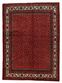 155X210 Tapis D'orient Hosseinabad Marron/Rouge Foncé (Laine, Perse/Iran) Carpetvista
