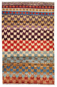 Moroccan Berber - Afghanistan Rug 112X175 Beige/Brown Wool, Afghanistan Carpetvista